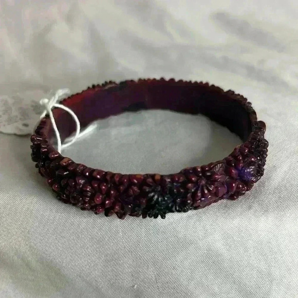Vintage  celluloid bracelet - Picture 1 of 5